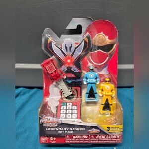 Legendary Rangers Megaforce Key Pack - Red, Light Blue, Yellow